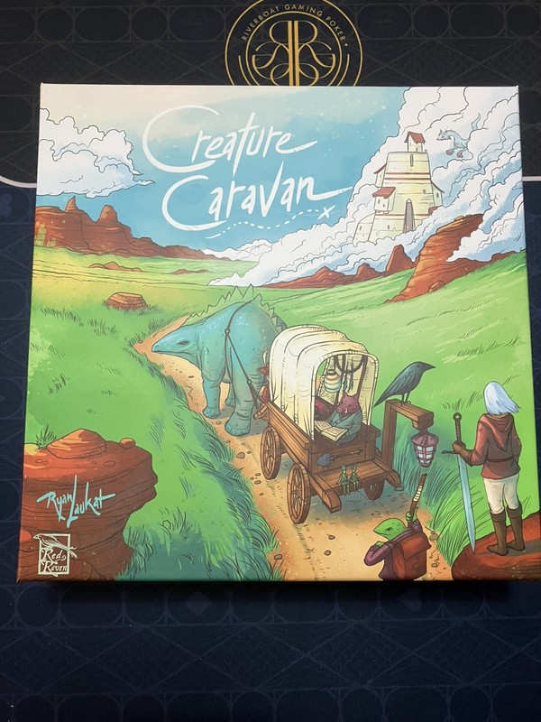 CREATURE CARAVAN GAME - RED RAVEN GAMES - RYAN LAUKET - ENGLISH EDITION 2024