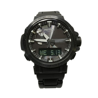 CASIO PROTREK PRW-7000FC Solar Watch Black Inverse LCD 10 Bar