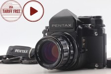New Seals Near MINT Pentax 67 6x7 Late TTL Takumar 105mm f/2.4 Lens From JAPAN