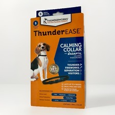 ThunderWorks ThunderEase Calming Dog Collar, Small Up to 14" Neck, Adjustable