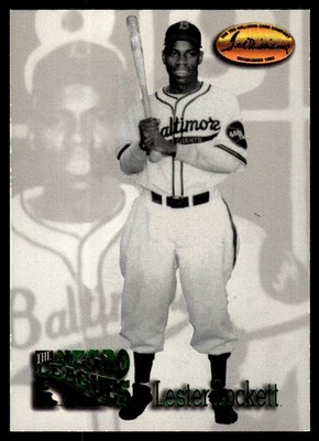 Lester Lockett 1993 Ted Williams #110 Baltimore Elite Giants MLB READ FREE SHIP