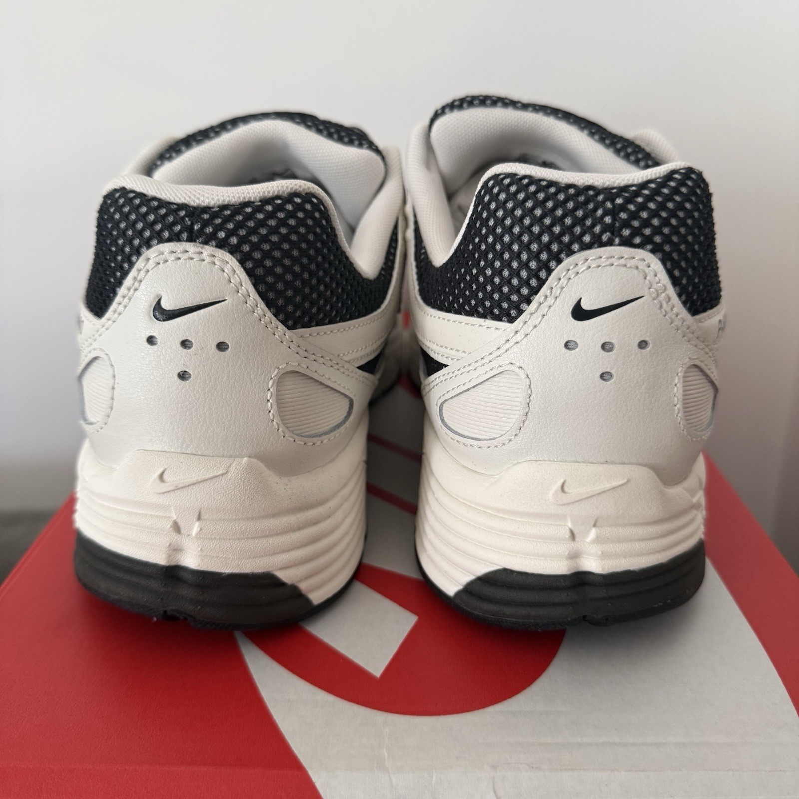 Size UK 10 - Nike P-6000 Sail Off Noir Medium Ash White Black Trainer - RRP £110 image 4