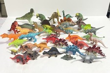 Large Lot Of 36 Dinosaur Toy Figures-Realistic Mixed Species PVC Dino Set
