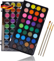 Aquarellfarben Set 48 Farben Mit Pinsel Und Palette FüR KüNstler Und Hobbymaler