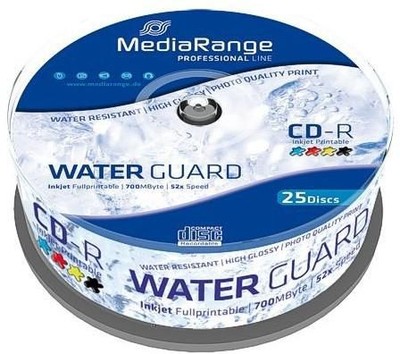 MediaRange MRPL512 24X Cd-R 52X 700 Mb 25 Pc(S) ~E~