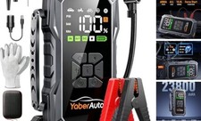 10-in-1 Jump Starter with Air Compressor 150PSI Car Battery Jump Starter 6000A