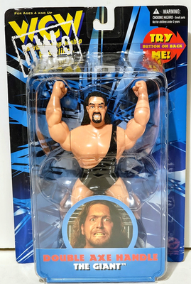 #ad #ad WCW NWO The Giantquot; Double Axe Handle Action Figure New 1998 $22.00
