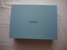 Aura Carver Gravel WiFi Digital Picture Frame 10.5"x2.1  x7.3" NEW - 149 Retail