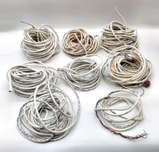 Used CAT5E/CAT3 Network Wire Internet Phone Cable Lot As-Is For Parts
