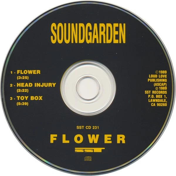 Soundgarden Flower CD Single Car 002 - Bild 3 von 4