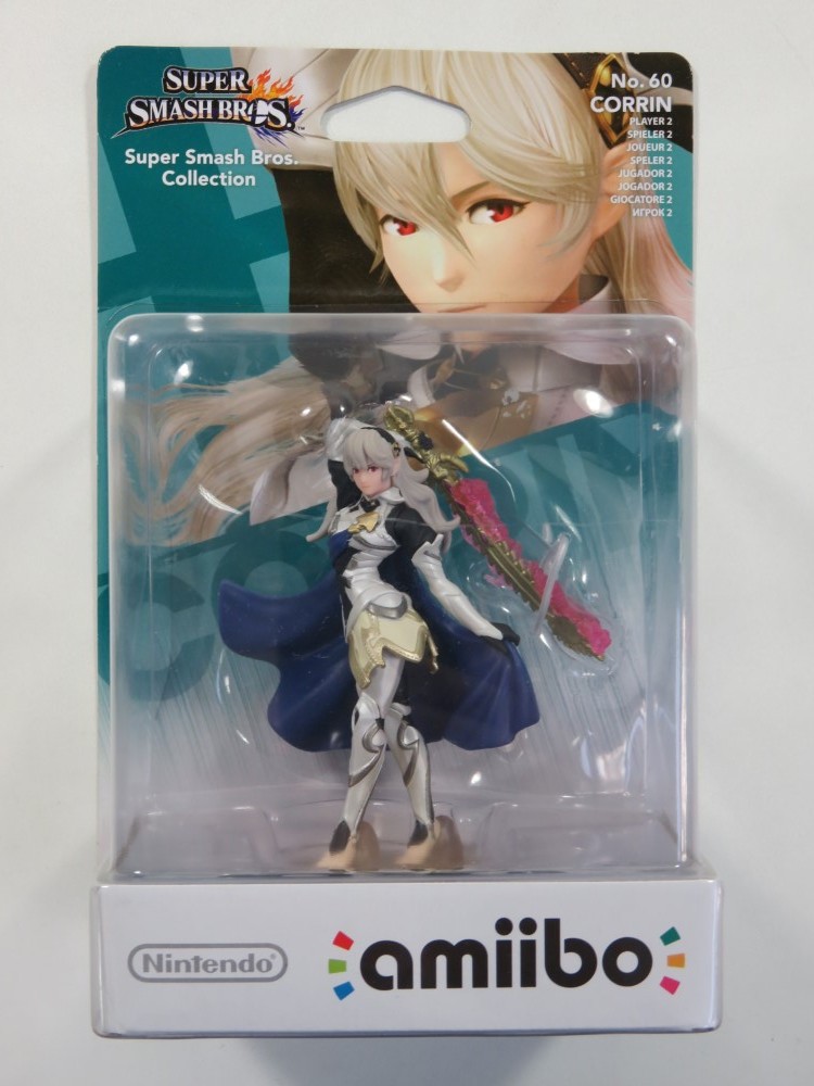 Amiibo Corrin Player 2 Smash Bros n°60 idéal pour dynamiser vos soirées gaming sur Switch
