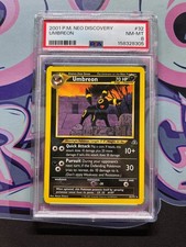2001 POKEMON NEO DISCOVERY #32/75 UMBREON RARE PSA 8 (CK) on eBay