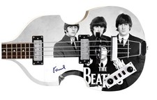 Paul McCartney Autographed "Beatles Brilliance" Left-Handed Hofner Icon Bass Gui