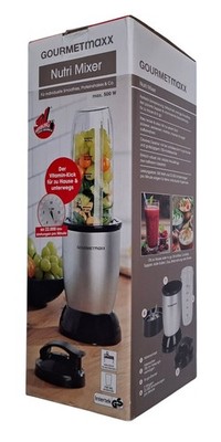 Gourmetmaxx Nutri Mixer Standmixer  4 tlg. Smoothie Maker