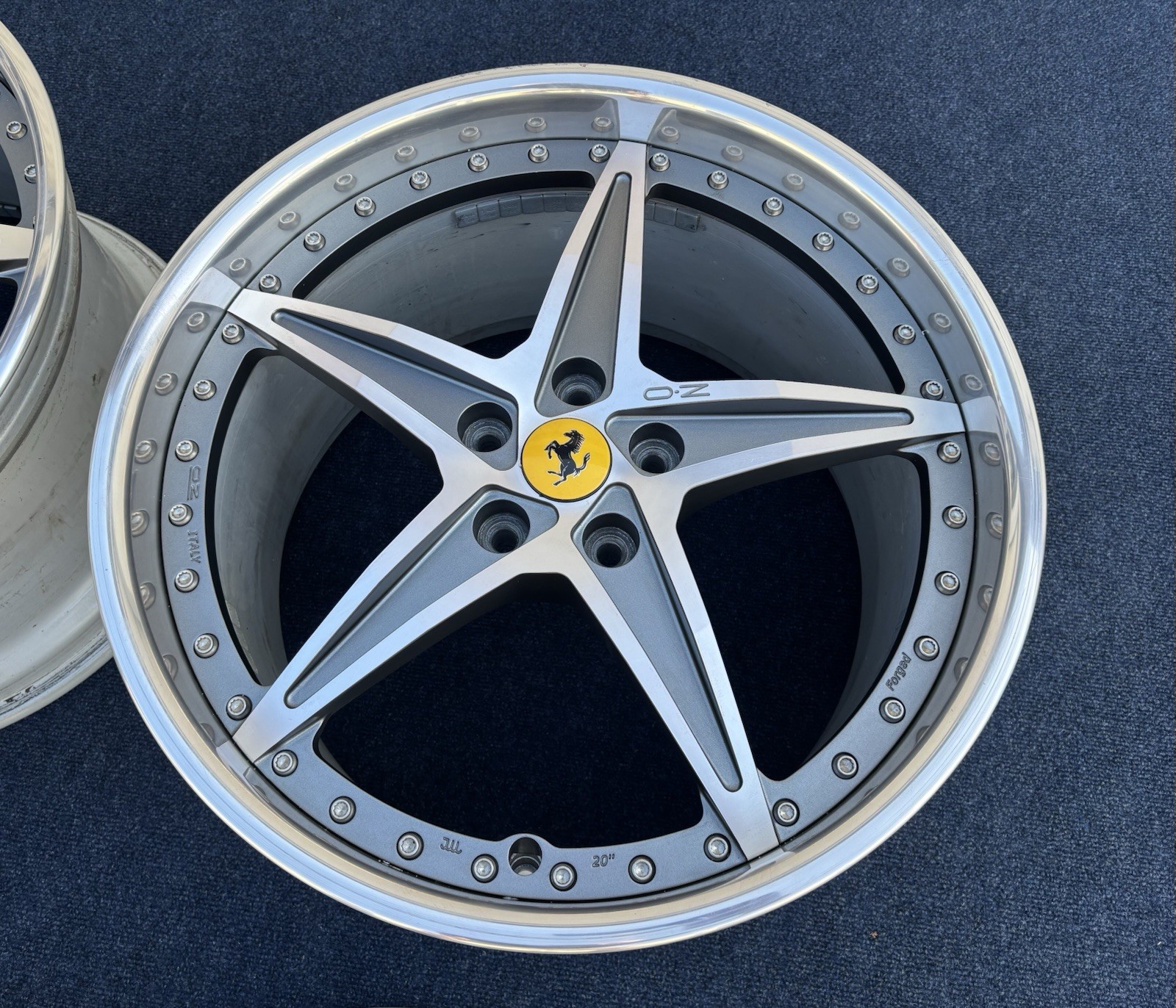 20" FERRARI 599 GTB 612 SCAGLIETTI OZ RACING WHEELS 599 HGTE FORGED RIMS