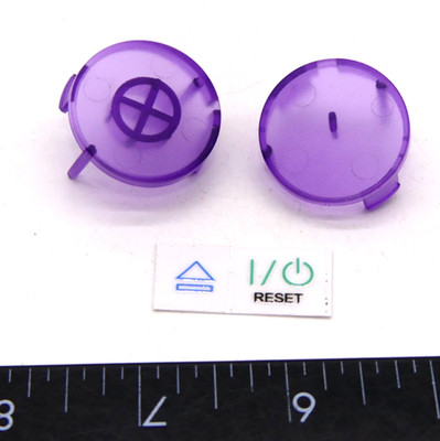 PSOne Slim Console Atomic Purple Power Open Button Parts PS1 Playstation 1