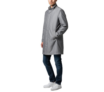 Hugo Boss The Pander Herren Jacke US 44R wasserabweisend mit versteckter Kapuze