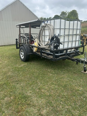#ad Pressure Washing Trailer Equipment $8000.00