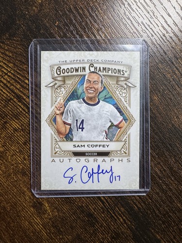 2025 Upper Deck Goodwin Champions Sam Coffey #A-SC Auto