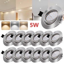 LED Spot Einbaustrahler Einbauleuchte Decken Einbau Ultraflach Lampe 230V IP65