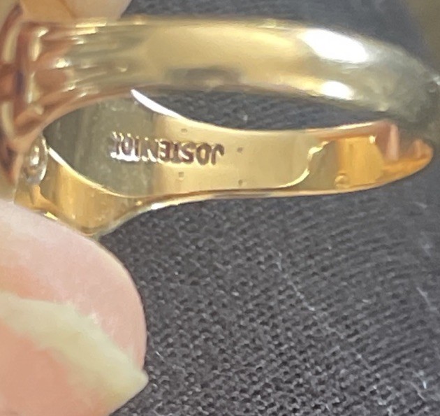 Rare 1955 High School Class Ring – Solid 10K Gold… - image 8