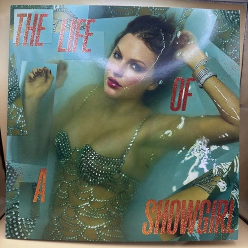 Taylor Swift The Life of a Showgirl Portofino Orange Glitter Vinyl