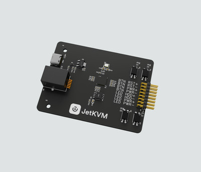 JetKVM - ATX POWER CONTROL BOARD - Add-on for Jet IP KVM - Power, Reset Buttons
