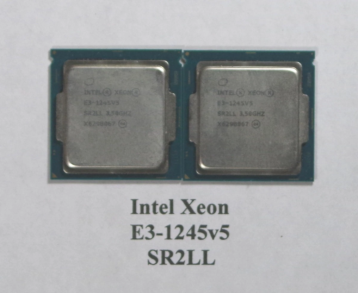 Intel Xeon E3-1245 V5 Processor Model Computer Processors (CPUs