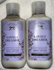 BATH  BODY WORKS LOVELY DREAMER Daily BODY LOTION 8 OZ Lot of 2