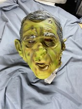 VTG NEW NOS President Life Size Rubber George W Bush Zombie Mask