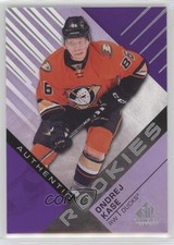 2016-17 SP Game Used Authentic Rookies Purple Ondrej Kase #122 3sx