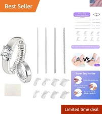 Ring Size Adjuster for Loose Rings 12 Pack | Invisible Guard Insert &...