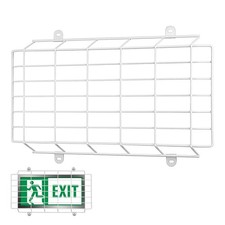 Exit Sign Cover - Light Protective Wire Guard Cage Metal Exit Sign Shield for...