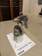 Binks 2001 Conventional Spray Gun Binks Drip Proof 2 Cup New Seal Kit Tested Binks 2001 Conventional Spray Gun Binks Drip Proof 2 Cup New Seal Kit Tested