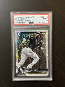 Luis Robert ルイス・ロベルト PSA9 1st bowman Luis Robert 2020 Bowman Transcendent Rookie Autograph Card