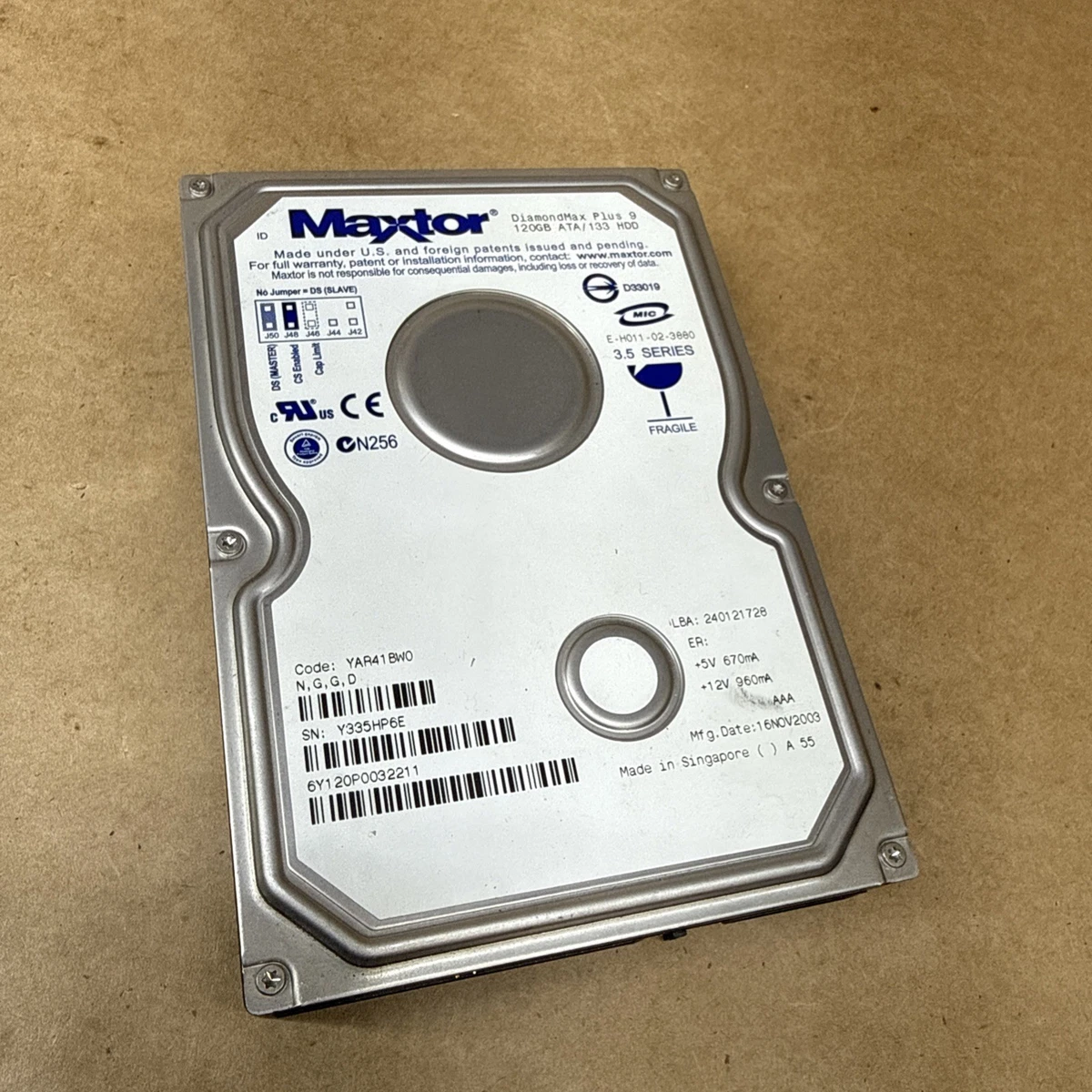 Maxtor Diamondmax Plus 9 for sale | eBay