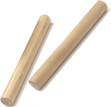 Claves 7.5" Pair of Hard Rock Maple Satin Finish- Performance Plus CLV1 