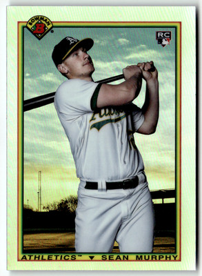 2019 Topps Bowman MLB No. 90B-SM Sean Murphy Rookie Refractor