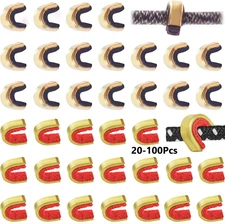 Brass Bow String Nock Points Arrows Bowstring Buckle Clip Nocking Points Archery