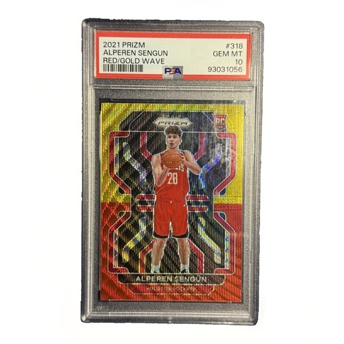 Alperen Sengun [Gold Prizm] #318 2021 Panini Prizm card