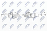 NTY Antriebswelle NPW-CH-031 FüR Jeep Cherokee 4 WK WK2 CRD 4X4 Flexfuel SRT8