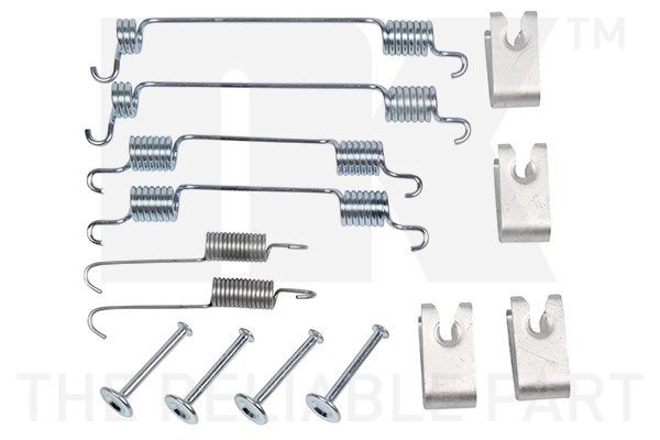 Kit d'accessoires de mâchoire de frein NK 7945797 pour tambour arrière de voiture