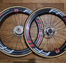 Carbon Wheelset FFDW F6D 60mm DT Swiss 240 Hubs Tubular Disc Brake Quick Release