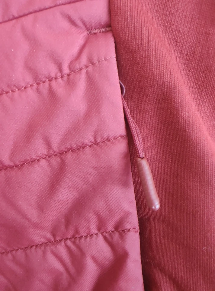 Smartwool Smartloft Hooded Merino Vest Full Zip Red Currant Women’s Large $185 - Image 4 of 4