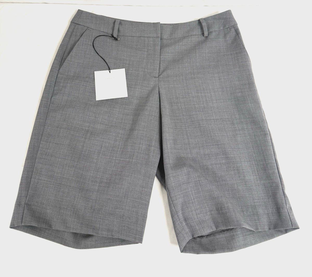 womens grey dress shorts knee length dresses for ladies Gray Women's High Waisted Pleated Dress  Shorts for Business and Casual  Lookbook Store