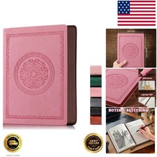 2026 Leather Vintage Journal Notebook,300 Pages,Leather Softcover Lined Journ...