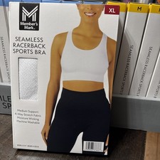 Member's Mark Women's Seamless Racerback Medium Support Sports Bra