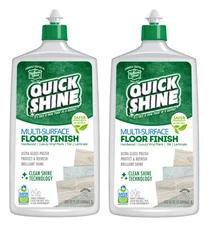 Multi-Surface Floor Finish, 27 Fl. Oz., Cleaner & Polish (2 Pack)