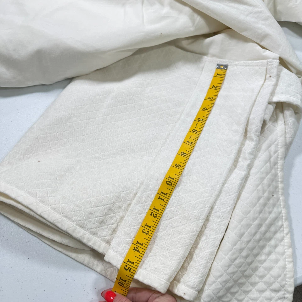 восстановление оборудование кровать юбка полный 15» падение белый бриллиант хлопок Португалия - Изображение 2 из 4