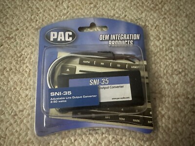 PAC SNI-35 Variable LOC Adjustable Line Output Converter 2-50 Watts 1.2x6.25x5.9